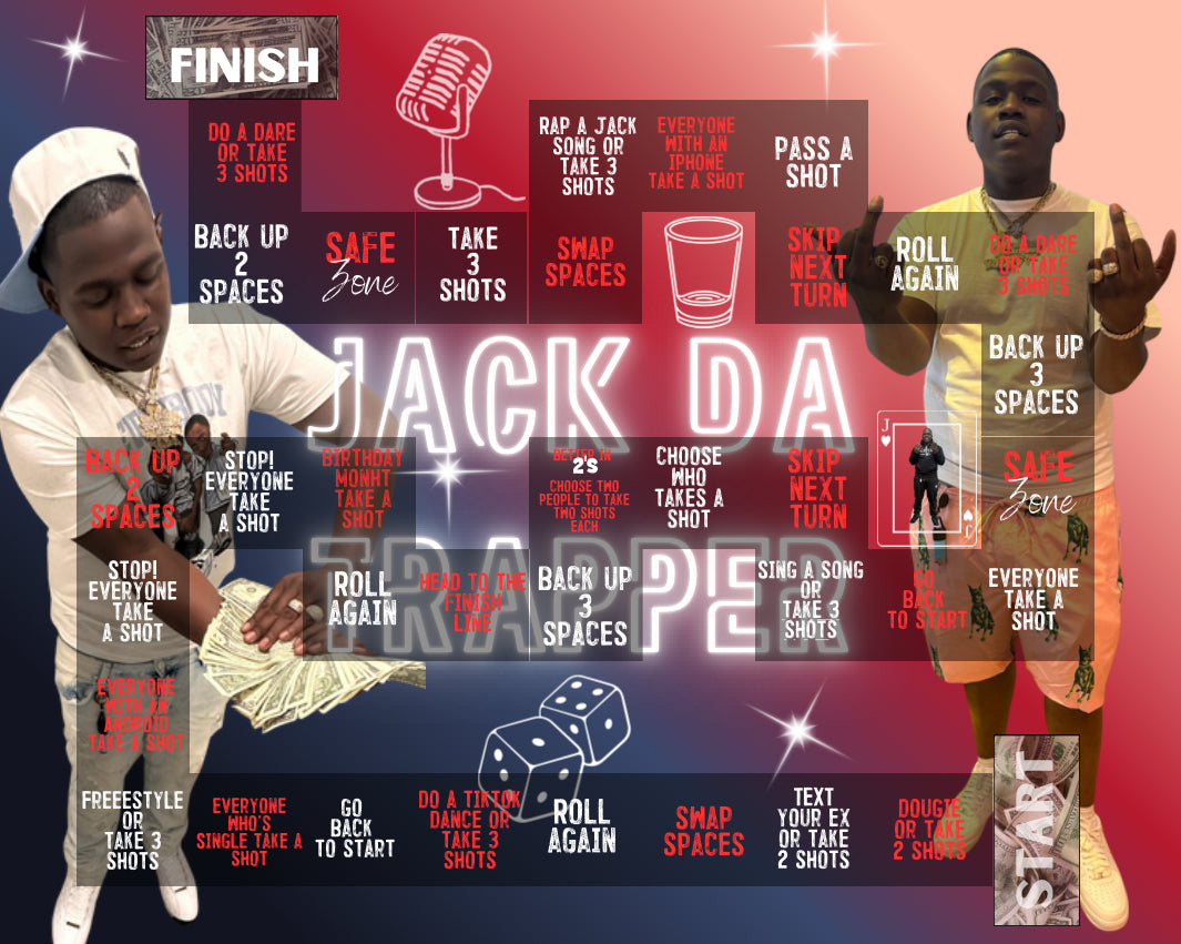 Custom Drinking Board Game