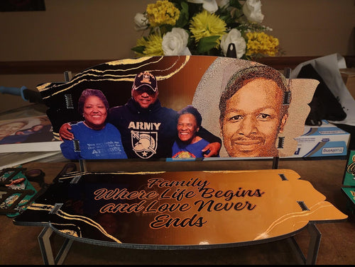 14in Custom Large Personalized Bench