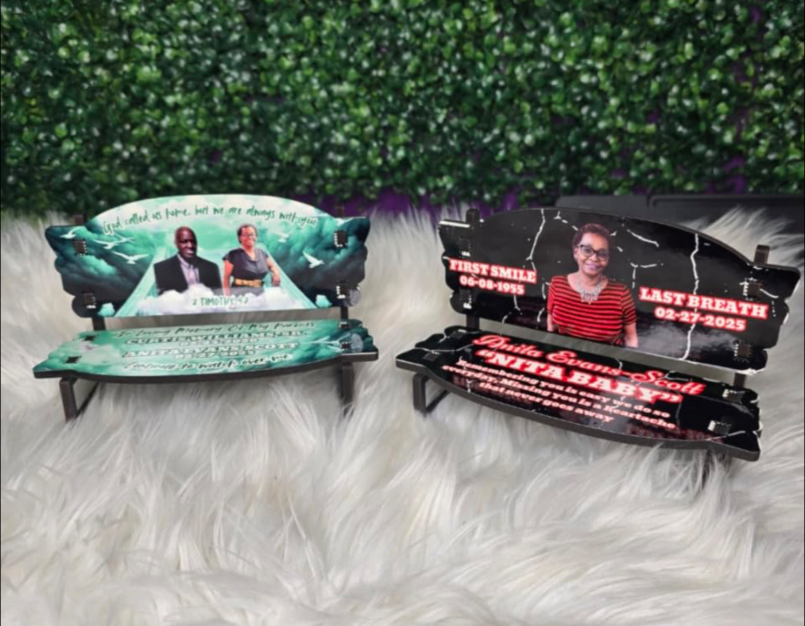 14in Custom Large Personalized Bench